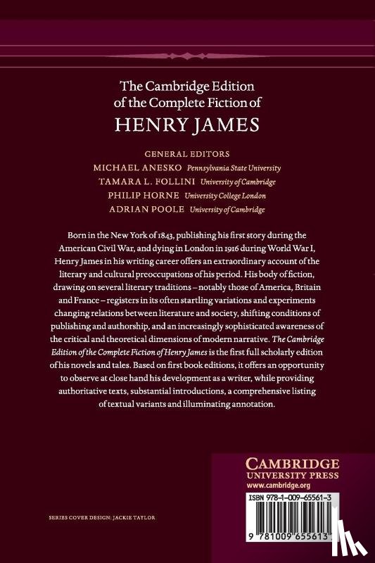 James, Henry - The Jolly Corner and Other Tales, 1903–1910