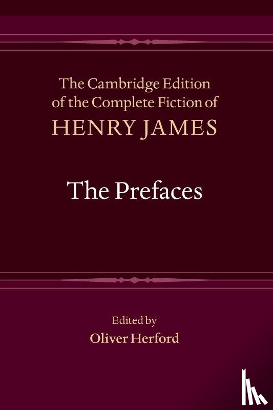 James, Henry - The Prefaces