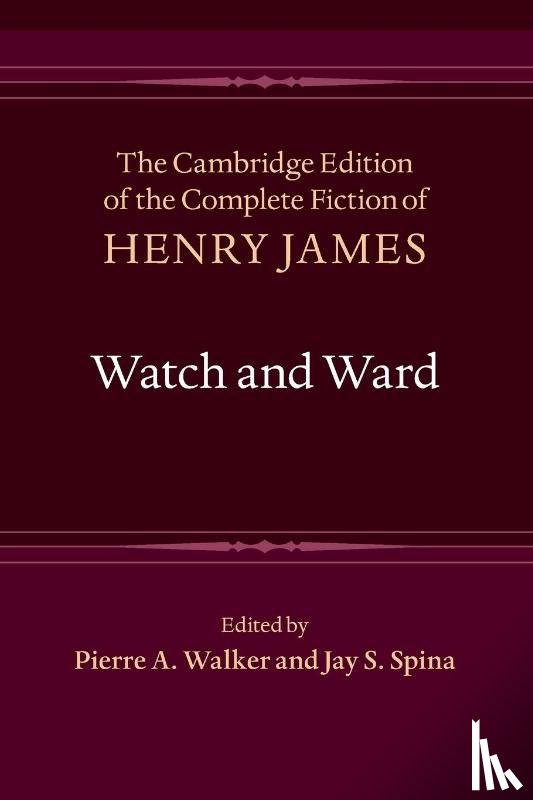 James, Henry - Watch and Ward