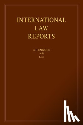  - International Law Reports: Volume 213