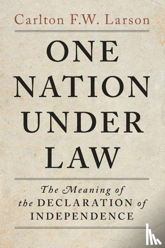 Larson, Carlton F. W. (University of California - One Nation Under Law