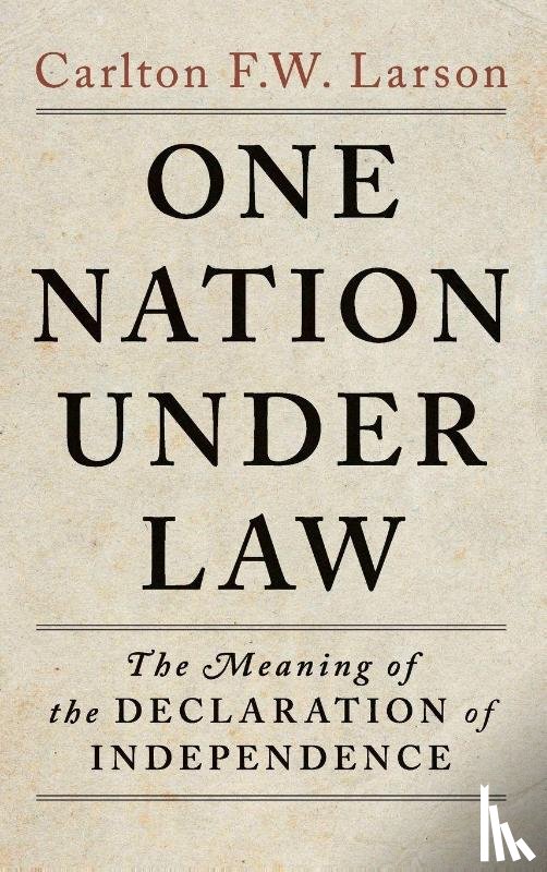 Larson, Carlton F. W. (University of California - One Nation Under Law