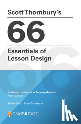 Thornbury, Scott - Scott Thornbury's 66 Essentials of Lesson Design Paperback