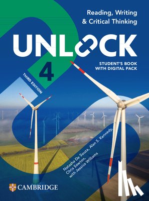 Adams, Kate - Unlock Level 4 Reading, Writing and Critical Thinking Student's Book with Digital Pack
