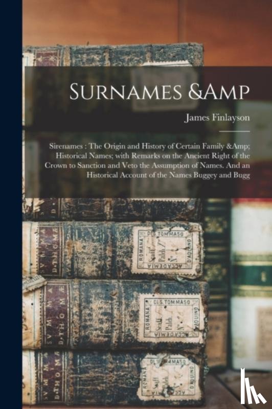 FINLAYSON, JAMES - Surnames & Sirenames