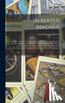 ALBERTUS, MAGNUS - Albertus Magnus