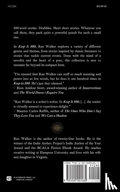 Walker, Ran - Keep It 100