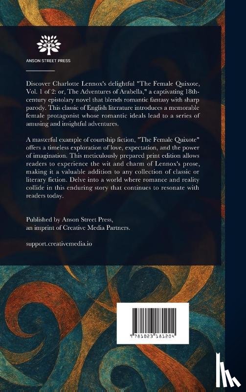 Lennox, Charlotte - The Female Quixote; or, The Adventures of Arabella, V. 1-2