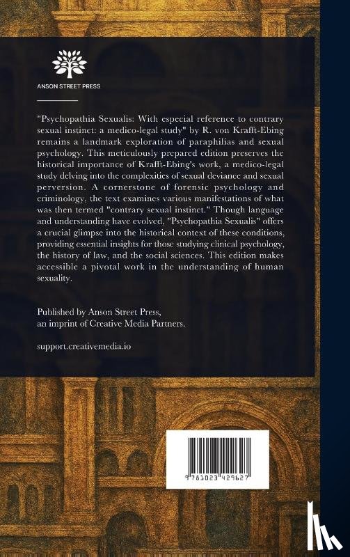 Krafft-Ebing, R. von (Richard), Chaddock, Charles Gilbert - Psychopathia Sexualis