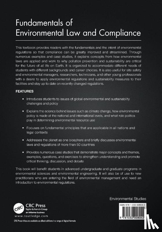 Rogers, Daniel T. - Fundamentals of Environmental Law and Compliance
