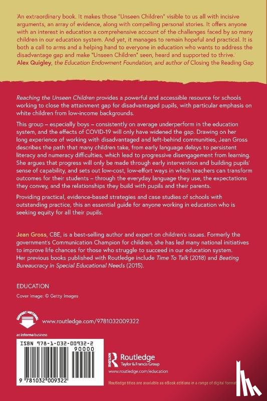 Gross, Jean (Early Intervention Foundation - Reaching the Unseen Children