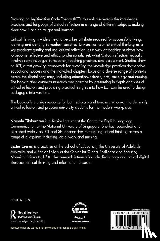  - Demystifying Critical Reflection