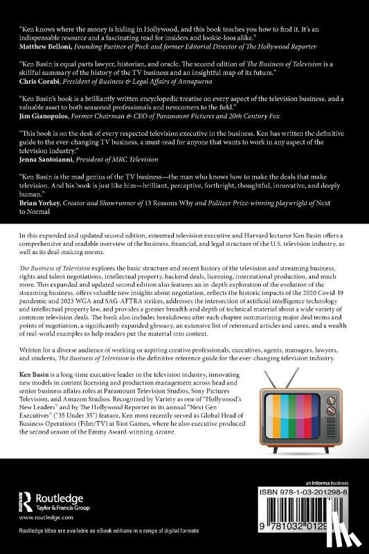 Basin, Ken (Sony Pictures Television; Harvard Business School - The Business of Television