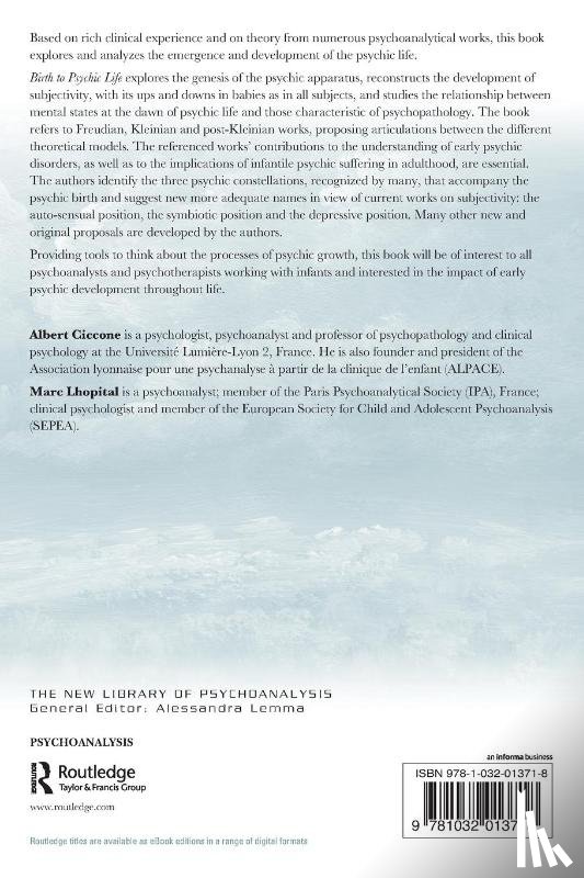 Ciccone, Albert, Lhopital, Marc - Birth to Psychic Life
