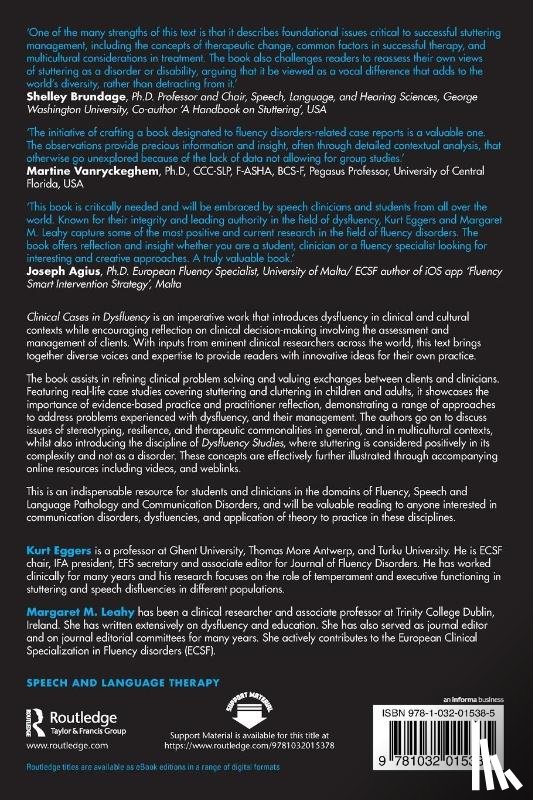  - Clinical Cases in Dysfluency