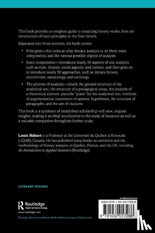 Hebert, Louis - Introduction to Literary Analysis