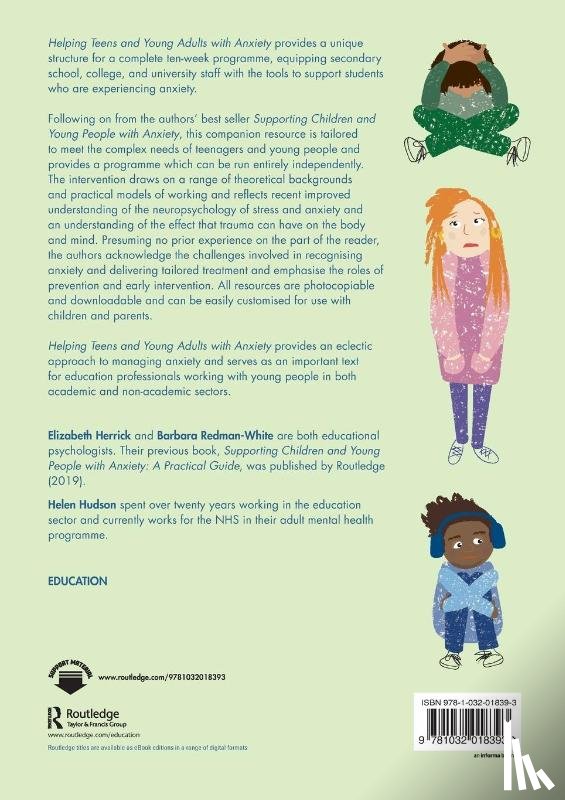 Herrick, Elizabeth, Redman-White, Barbara, Hudson, Helen - Helping Teens and Young Adults with Anxiety