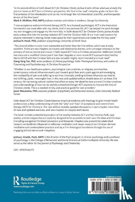 Knabb, Joshua J. (California Baptist University - Faith-Based ACT for Christian Clients