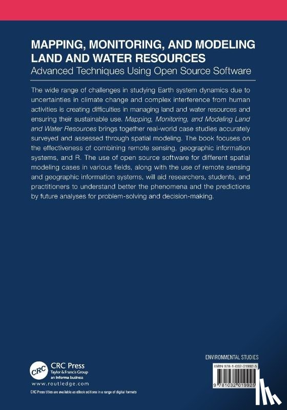  - Mapping, Monitoring, and Modeling Land and Water Resources