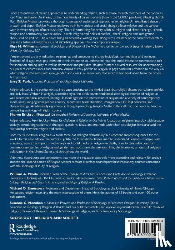 Mirola, William A., Emerson, Michael O., Monahan, Susanne C - Religion Matters