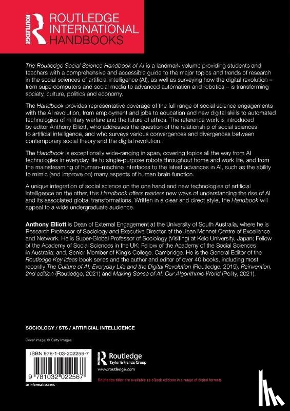  - The Routledge Social Science Handbook of AI