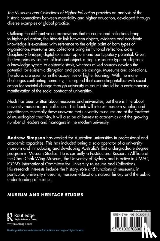 Simpson, Andrew - The Museums and Collections of Higher Education