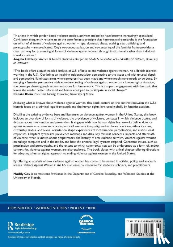 Coy, Maddy - Violence Against Women in the US