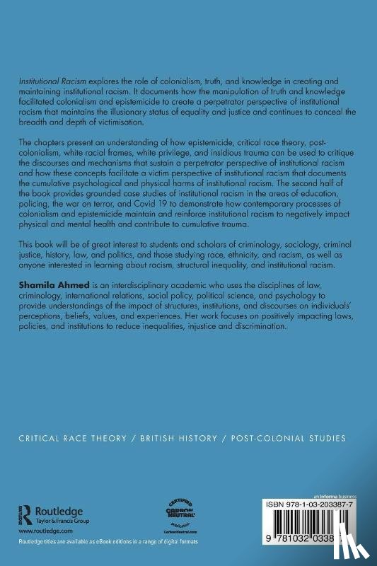Ahmed, Shamila - Institutional Racism