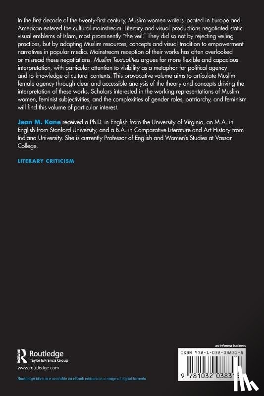 Kane, Jean M. - Muslim Textualities