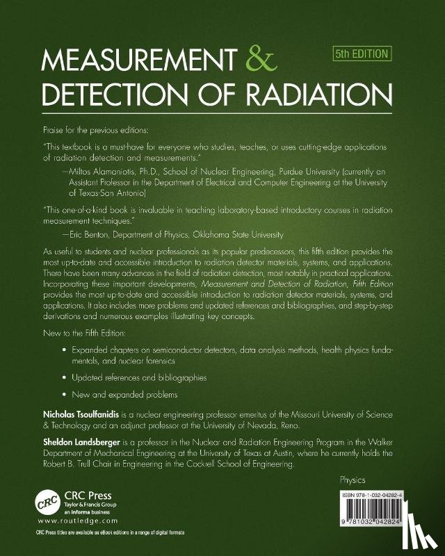 Tsoulfanidis, Nicholas (University of Nevada, Landsberger, Sheldon (The University of Texas at Austin - Measurement and Detection of Radiation