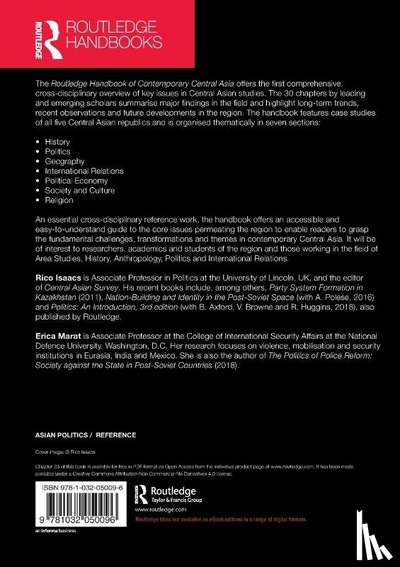 - Routledge Handbook of Contemporary Central Asia