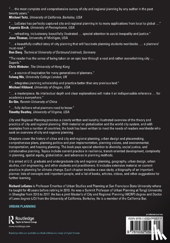 LeGates, Richard - City and Regional Planning