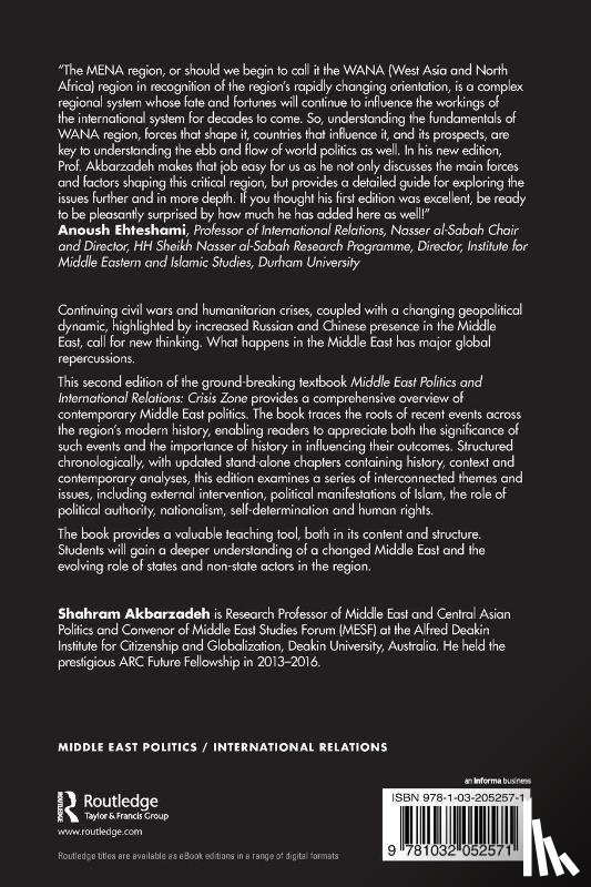 Akbarzadeh, Shahram (Deakin University - Middle East Politics and International Relations