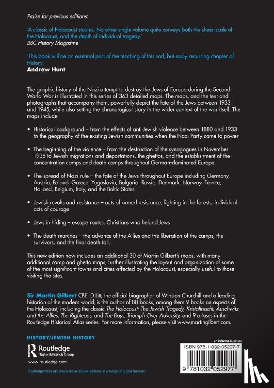 Gilbert, Martin - The Routledge Atlas of the Holocaust