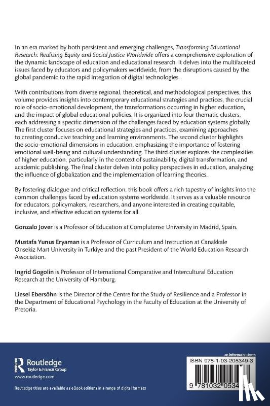  - Transforming Educational Research