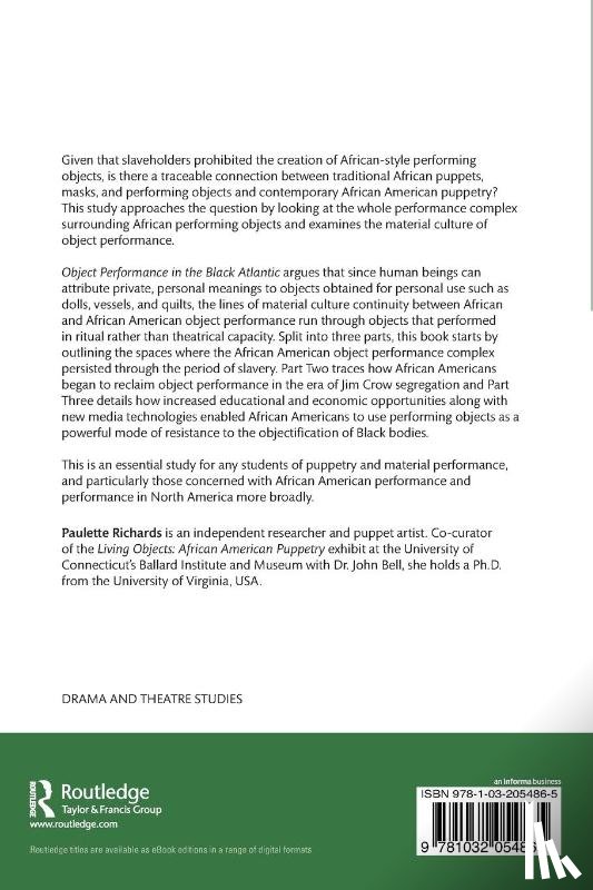 Richards, Paulette - Object Performance in the Black Atlantic