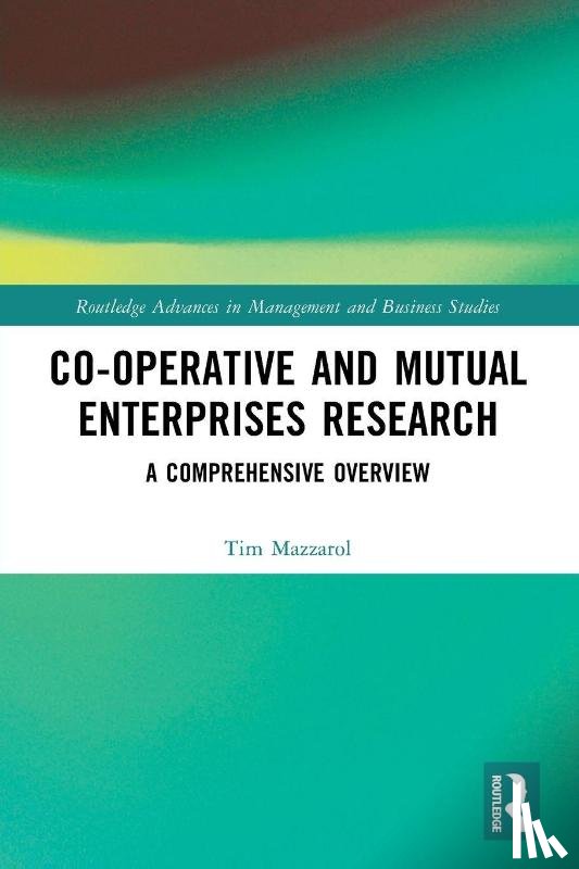 Mazzarol, Tim - Co-operative and Mutual Enterprises Research