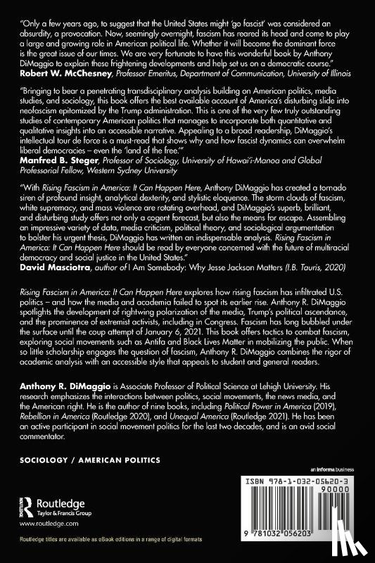 DiMaggio, Anthony - Rising Fascism in America