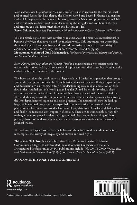 Nicholson, Philip Y. - Race, Nation, and Capital in the Modern World