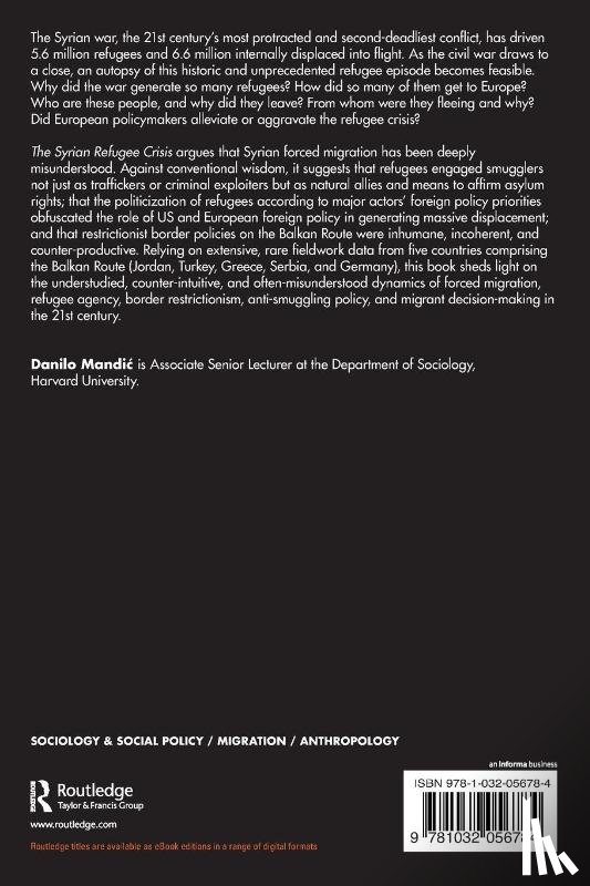 Mandic, Danilo - The Syrian Refugee Crisis