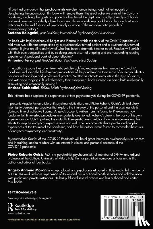 Goisis, Pietro Roberto, Moroni, Angelo Antonio - Psychoanalytic Diaries of the COVID-19 Pandemic