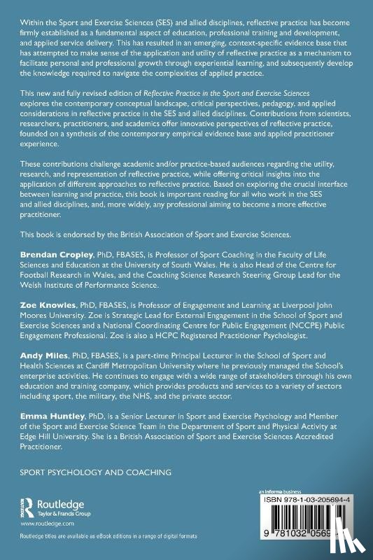  - Reflective Practice in the Sport and Exercise Sciences