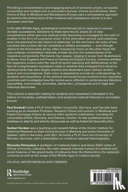  - Unions and Divisions