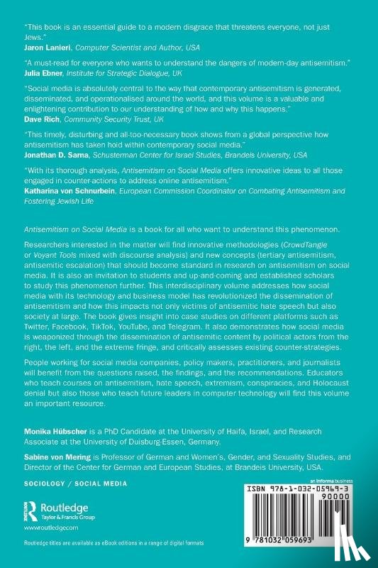  - Antisemitism on Social Media