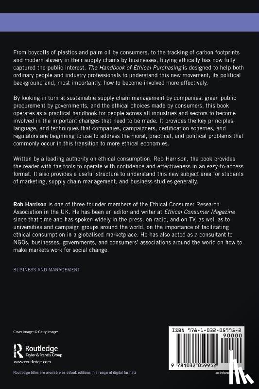 Harrison, Rob - The Handbook of Ethical Purchasing