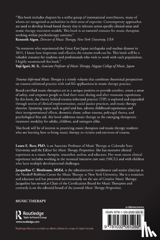  - Trauma-Informed Music Therapy