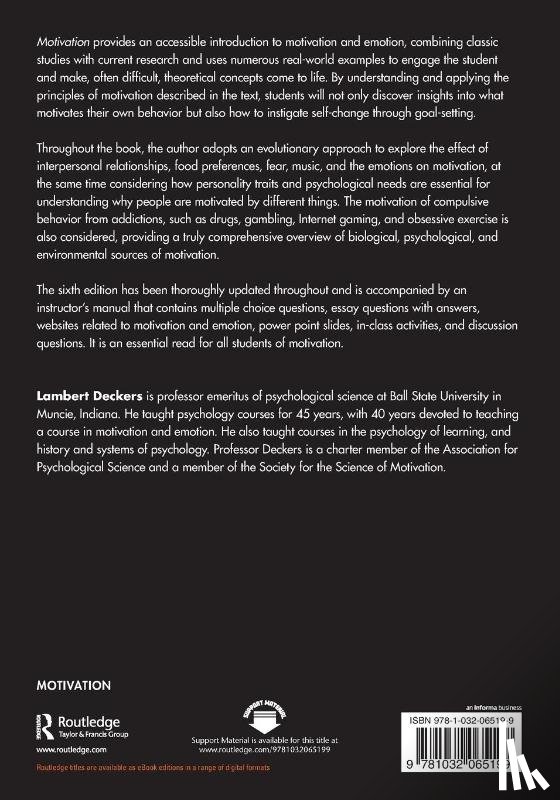 Deckers, Lambert (Ball State University - Motivation
