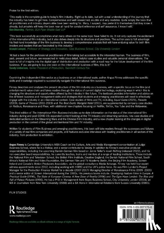 Finney, Angus (London Film School and University of Exeter - The International Film Business