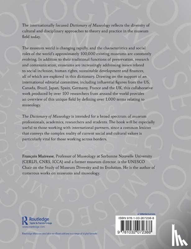  - Dictionary of Museology