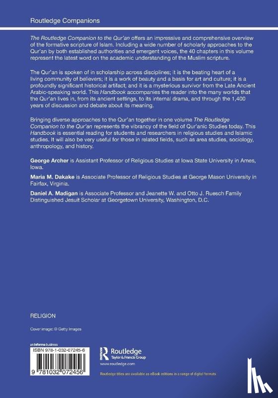  - The Routledge Companion to the Qur'an